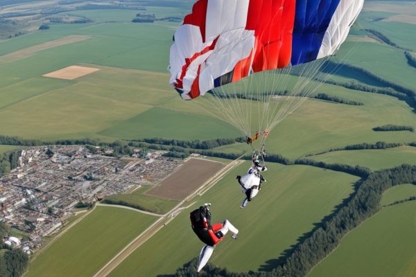 Skok spadochronem Gliwice - niezapomniana przygoda w tandemie