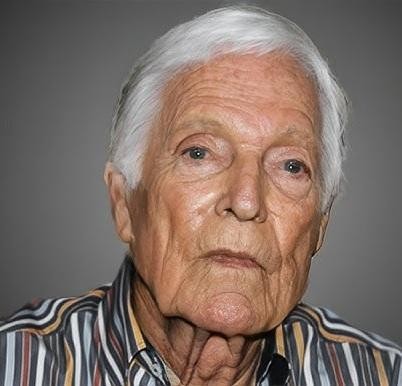 Młody Richard Chamberlain w Beverly Hills, ukazujący jego wczesne lata w Hollywood.